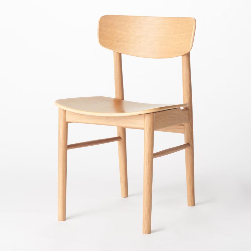 [MUJI] 떡갈나무 라운드 체어