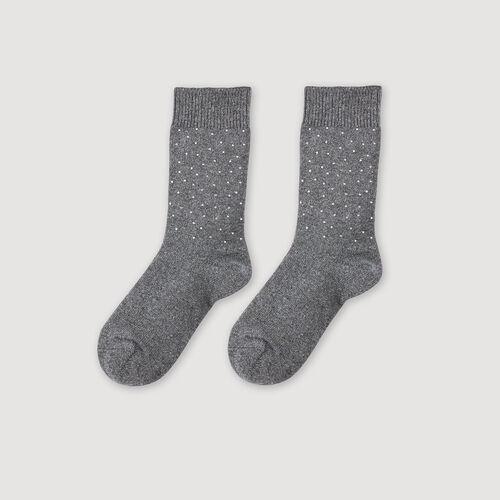 Chaussettes strassées | Sandro FR