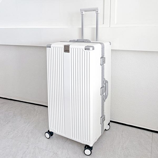 베르만 투어랩 앞포켓 여행용 수하물 대형 스마트 캐리어 30인치 [화이트]