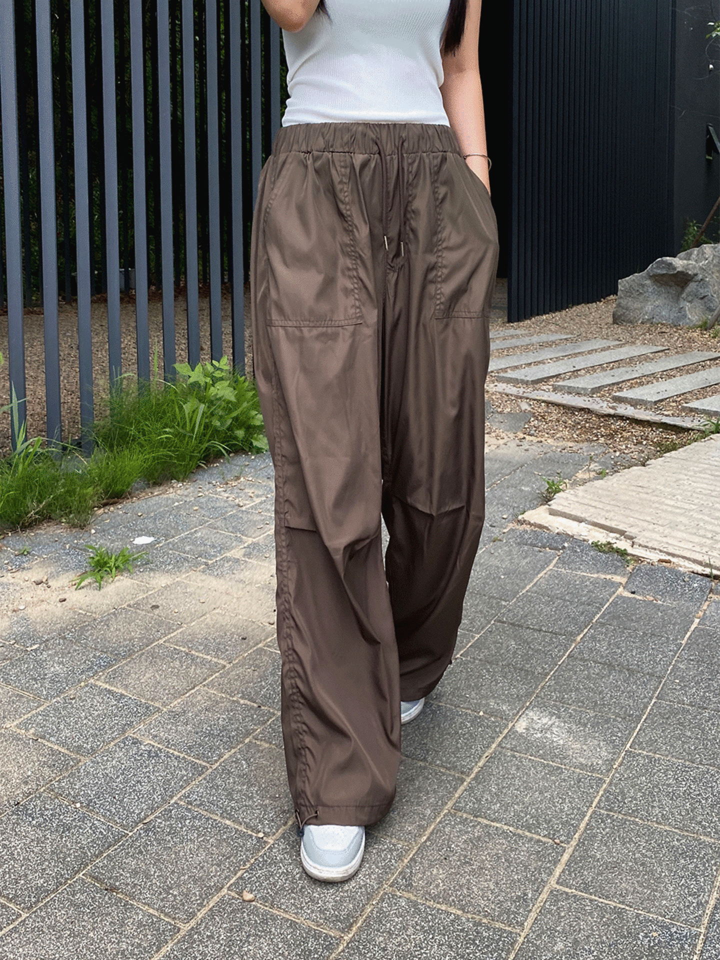 two-way cargo pants (2colors)