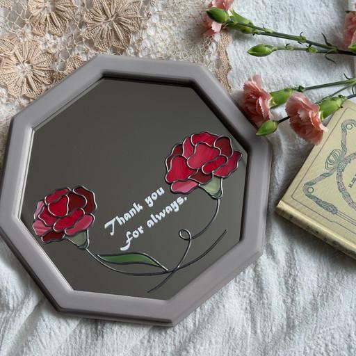 [어버이날선물]글라스아트 디자인벽거울 인테리어소품