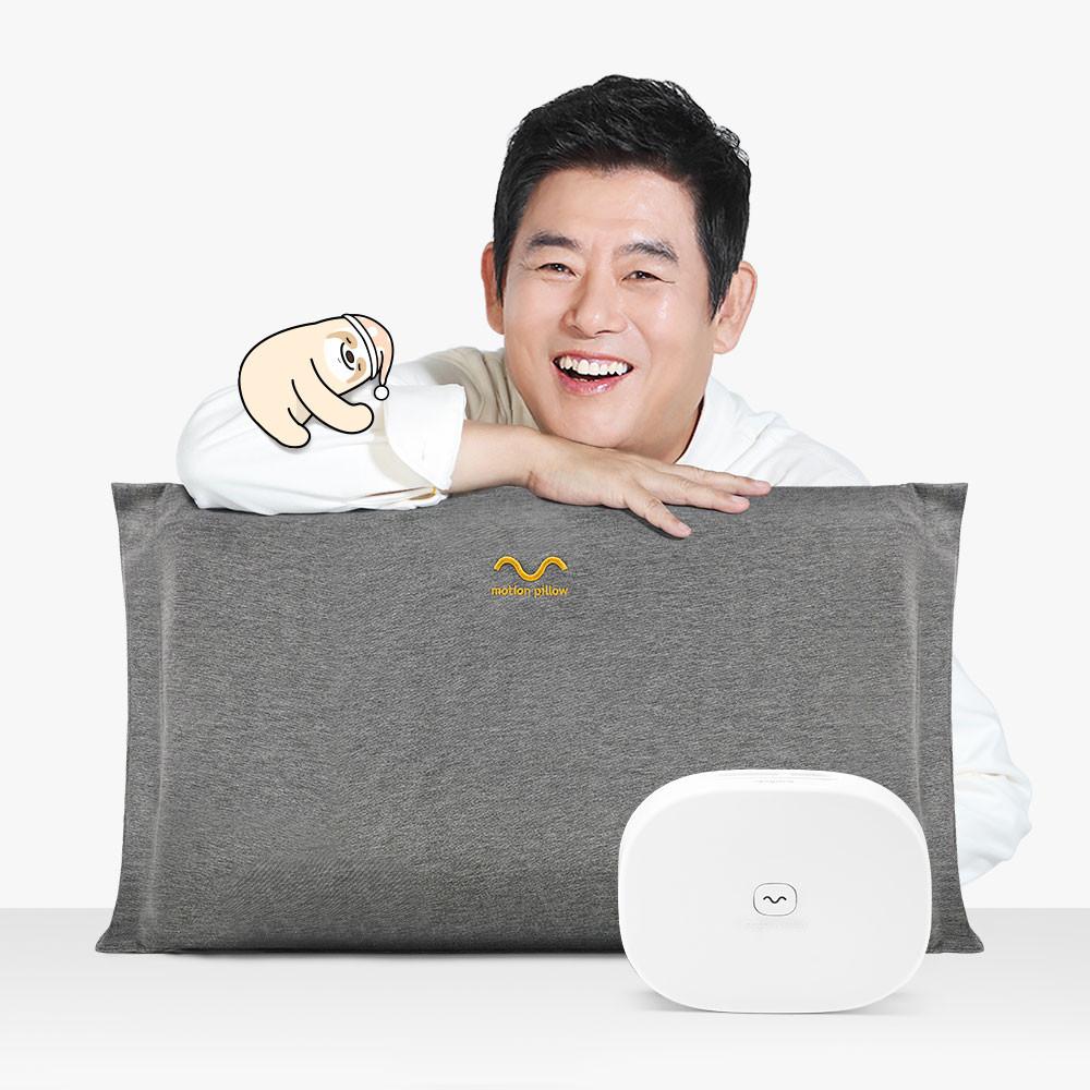 [모션필로우 세트] 성동일 모델 스마트 무빙 모션 베개 인공지능 코골이 방지 노즈메탈