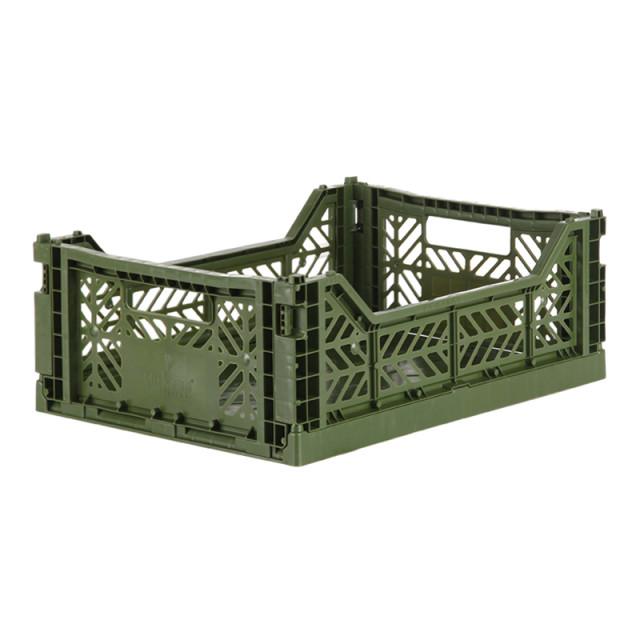아이카사 폴딩박스 M khaki