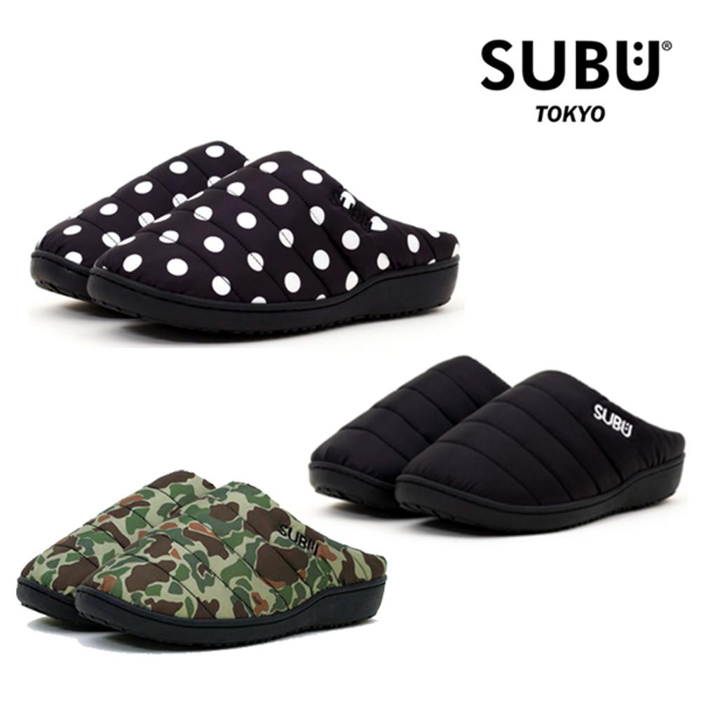 수부 방한 패딩 슬리퍼 다운 샌들 SUBU