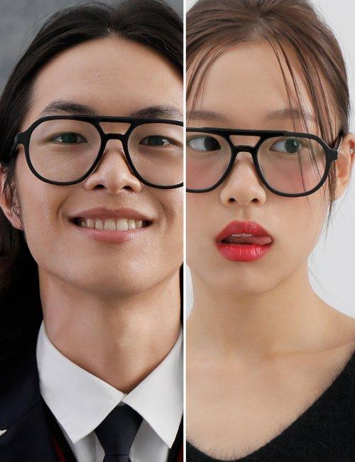 July 블랙 DR0701B 블루라이트차단안경