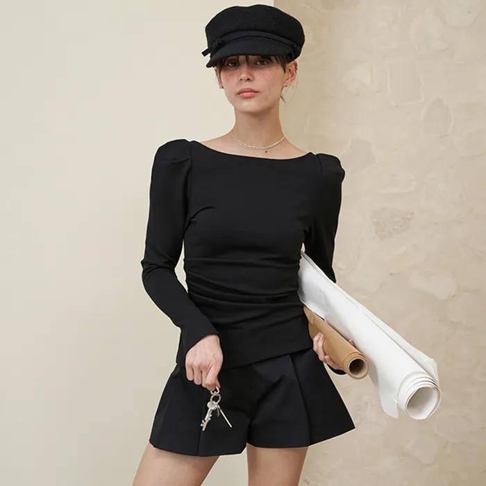24 puff T- shirt(2color)