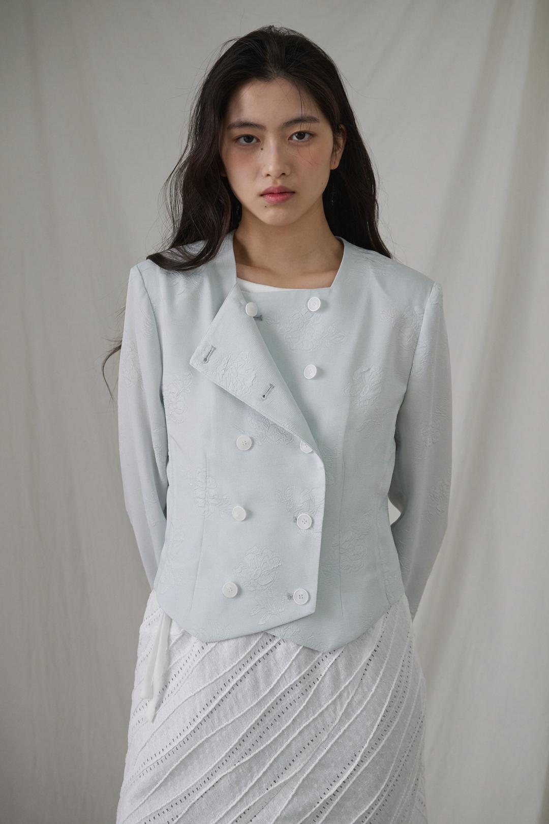 HEATHER JACKET_ SKY BLUE
