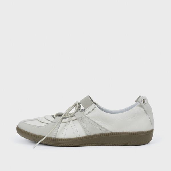 Classic German Army Ballet Shoes (Ivory)