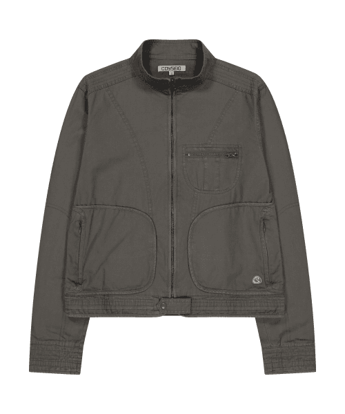 코이세이오(COYSEIO)  BINDING COTTON JACKET ASH BROWN - 사이즈 & 후기 | 무신사