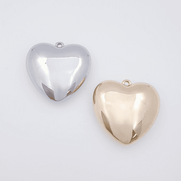 통통 볼드 빅하트 키링 메탈 하트키링 가방키링