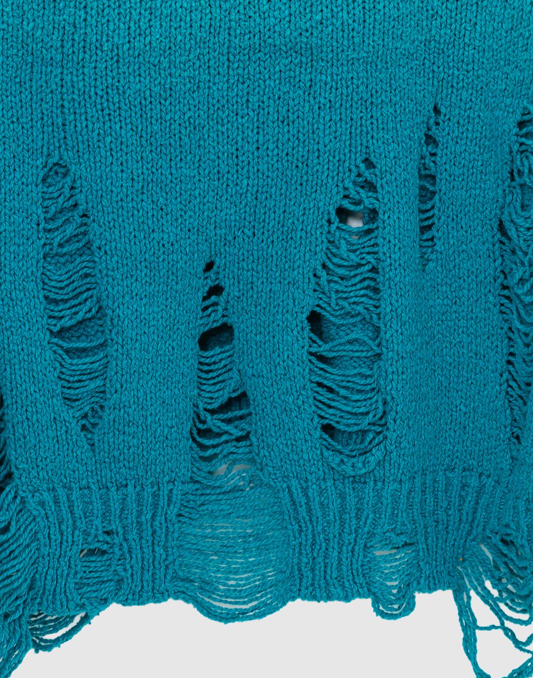 Sun-Faded Cardigan (Blue)