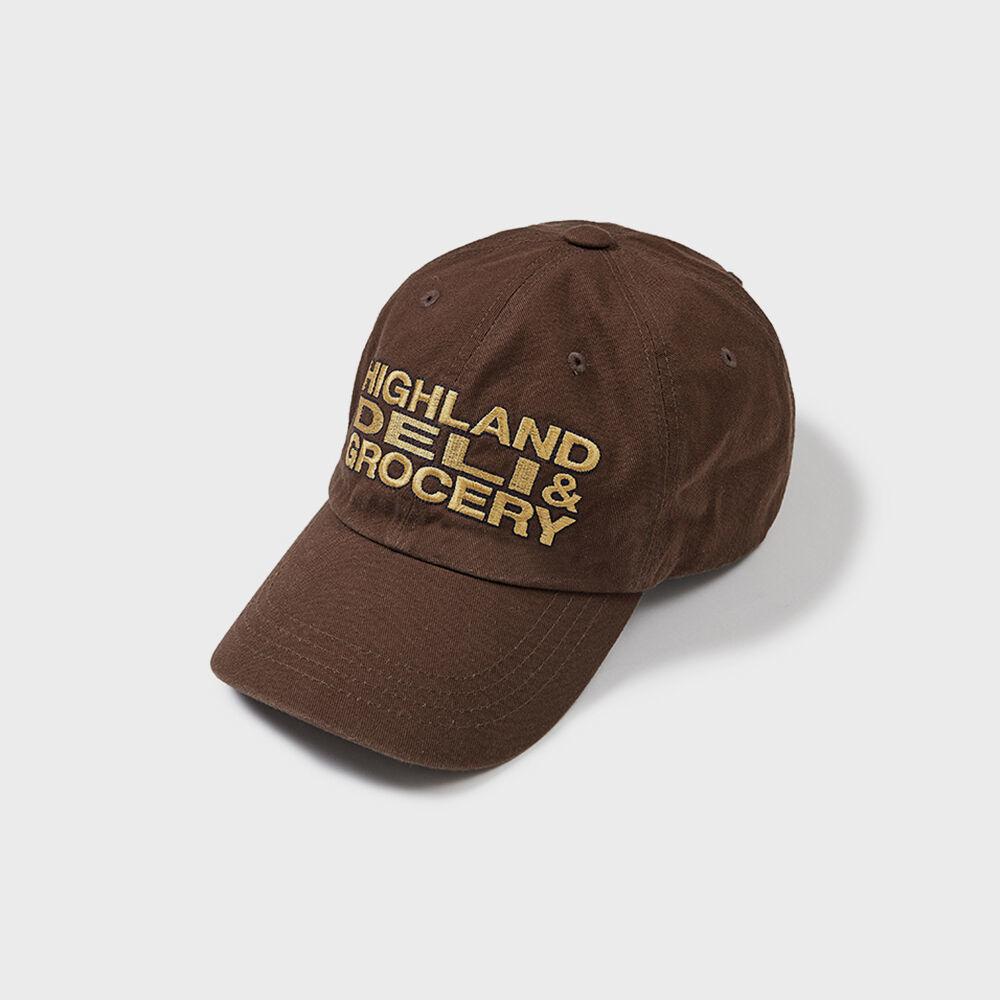 Embroidered Ball Cap Brown