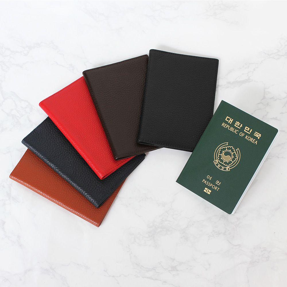 [무료배송]DNyne 블루마운트 소가죽 여권지갑 여권케이스