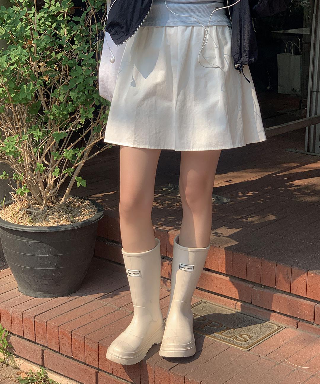 케이클럽 [자체제작/S-L]#여름💙 플루아 셔링 자개 플레어 코튼 미니 스커트 (데일리룩/데이트룩/여름스커트/코튼스커트/미니스커트/플레어스커트/장마룩)