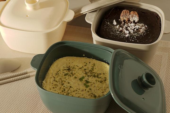 실리콘 하모니 사각 만능찜기 3colors WSK4024