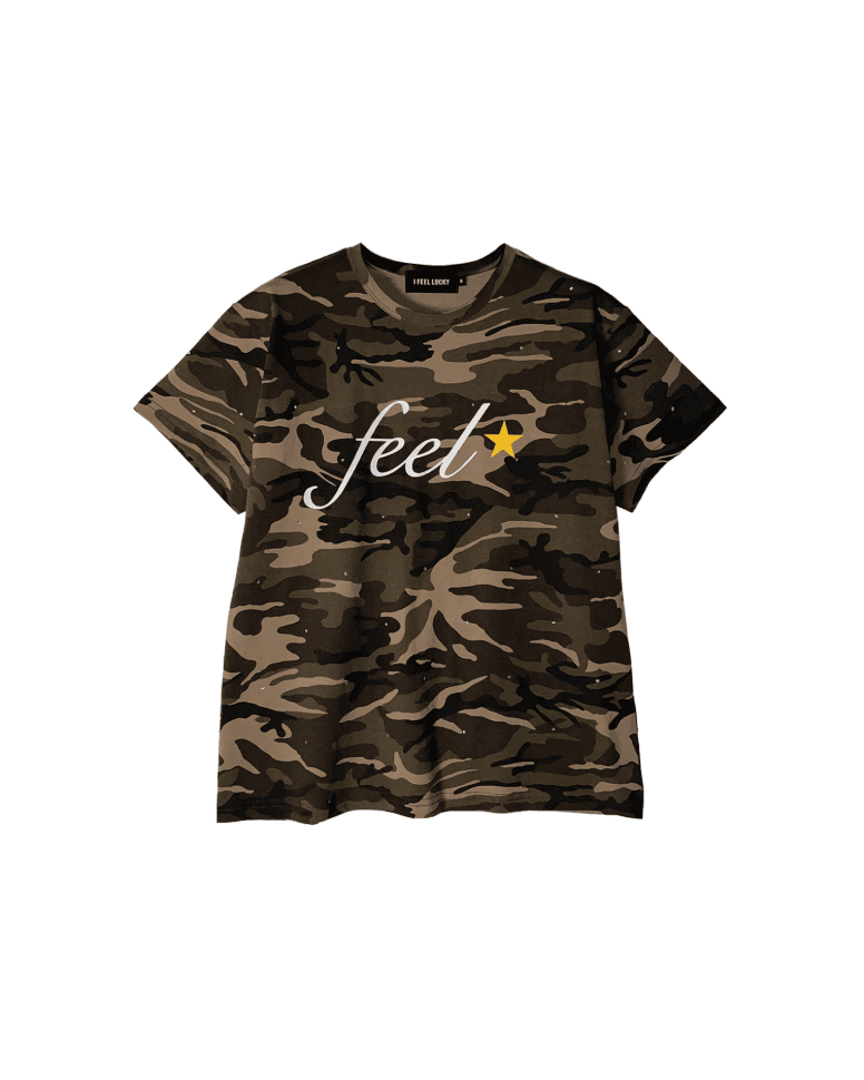 Feel twinkle tshirt camo