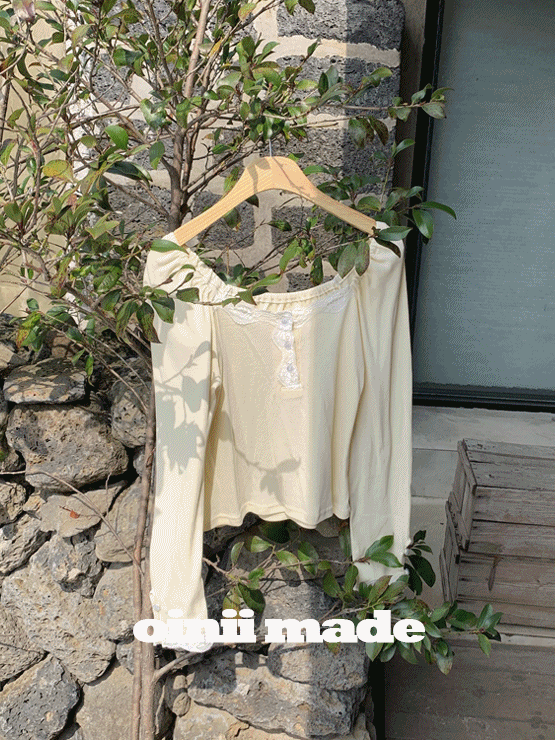 [SALE50%+오늘출발] [oinii made] Hepburn top