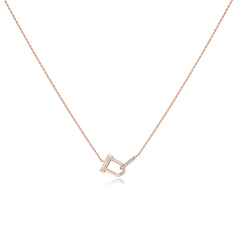 U Lock 14K 목걸이 T1969