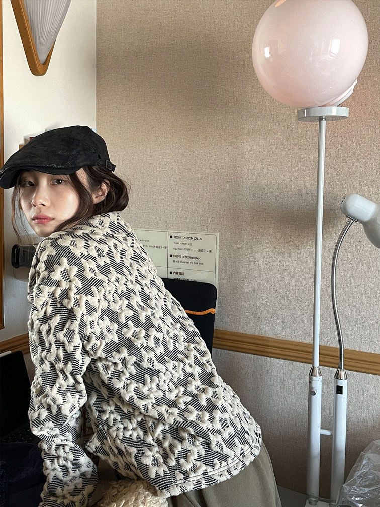 [9hope] popcorn cardigan