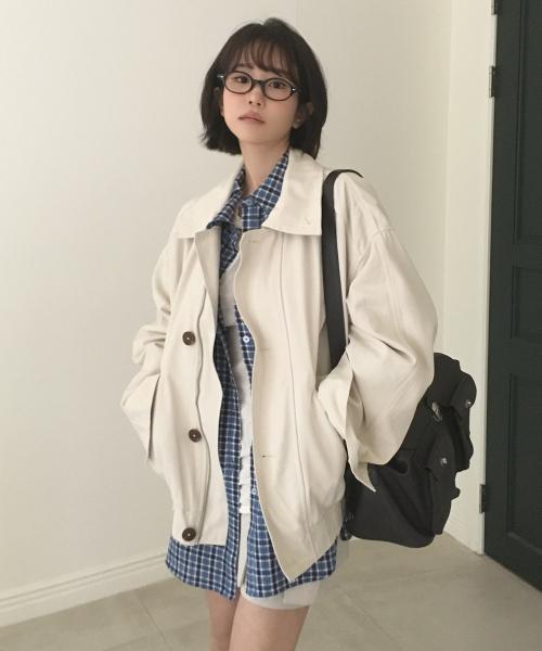 코튼 포켓 점퍼_2COLORS