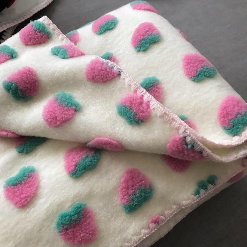 대구1988 스트로베리 극세사담요