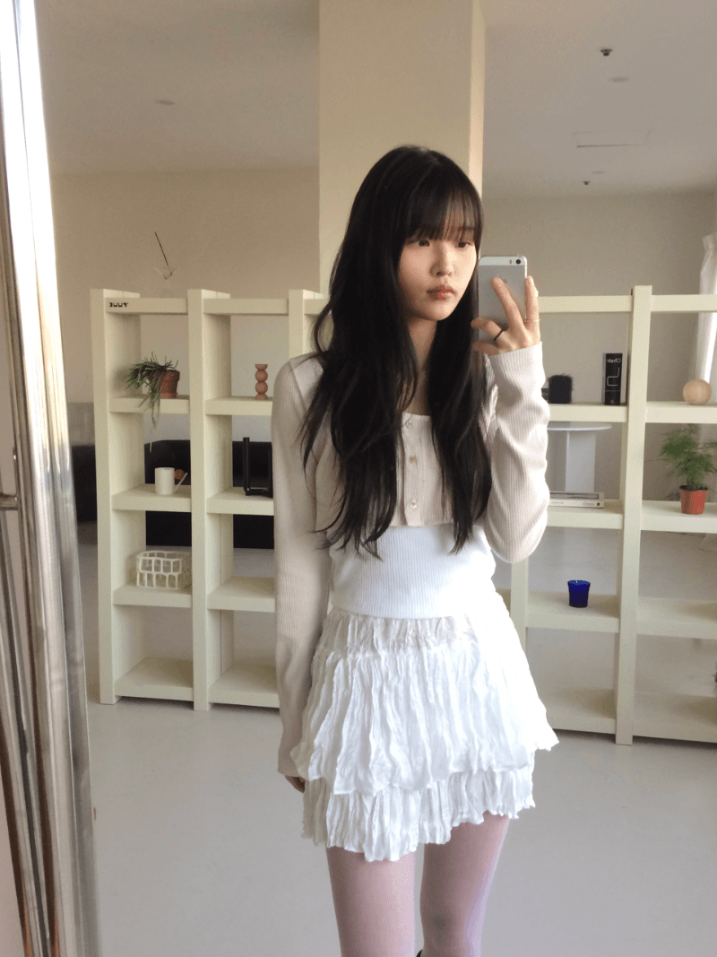 뮤토 kang kang mini skirt