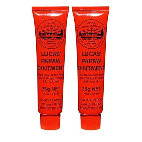 Lucas Papaw Ointment 25g Tube - TWIN Pack for value