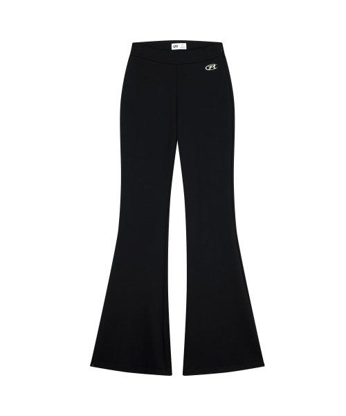 Tribal Cutout Bootcut - Black