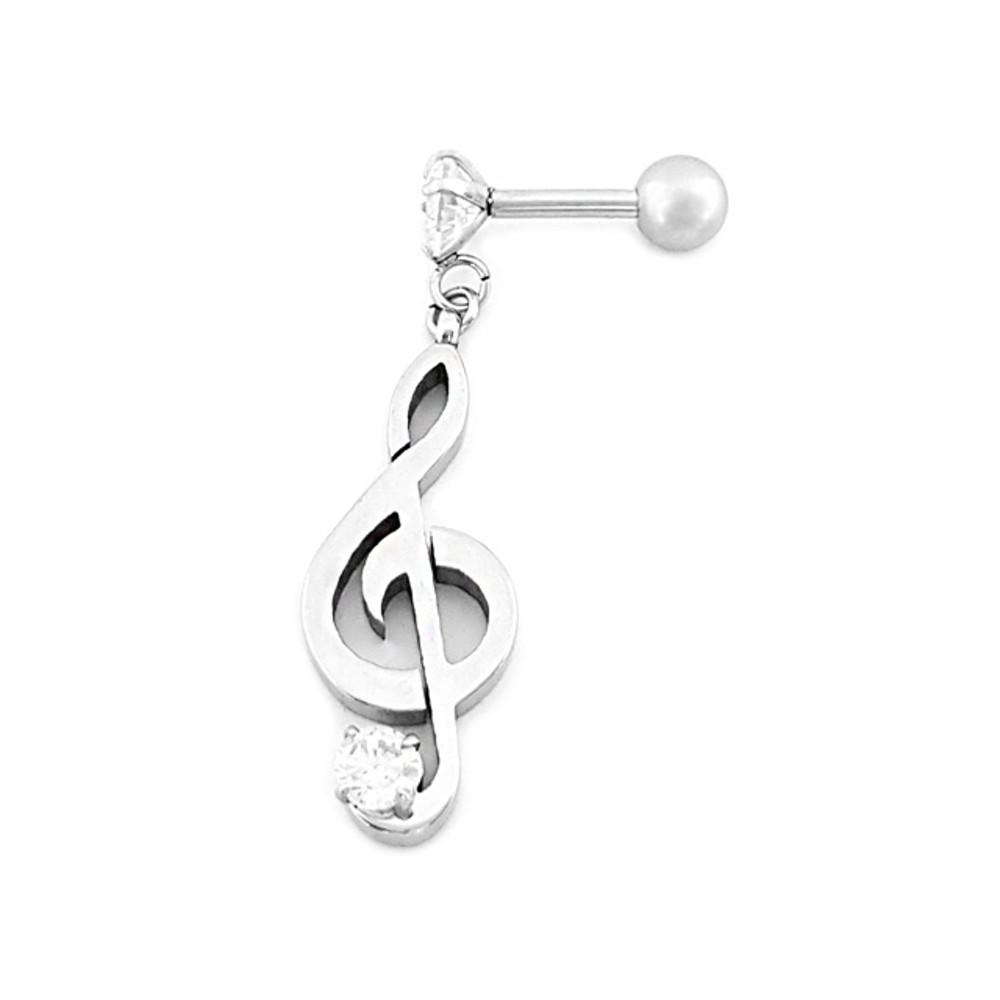 높은음자리표 드롭 피어싱[iPiercing 382호]