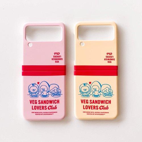 샌드위치클럽 Z플립 케이스 - 하드 (2종)