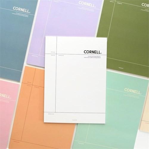 [핑크풋] 8COLOR 코넬 유선노트 8종1세트