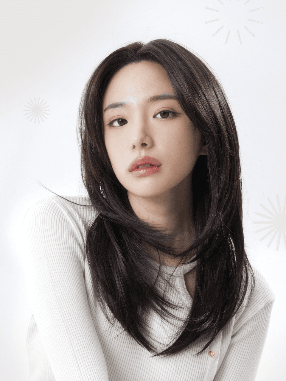 수제통가발 중단발 허그펌 셀린