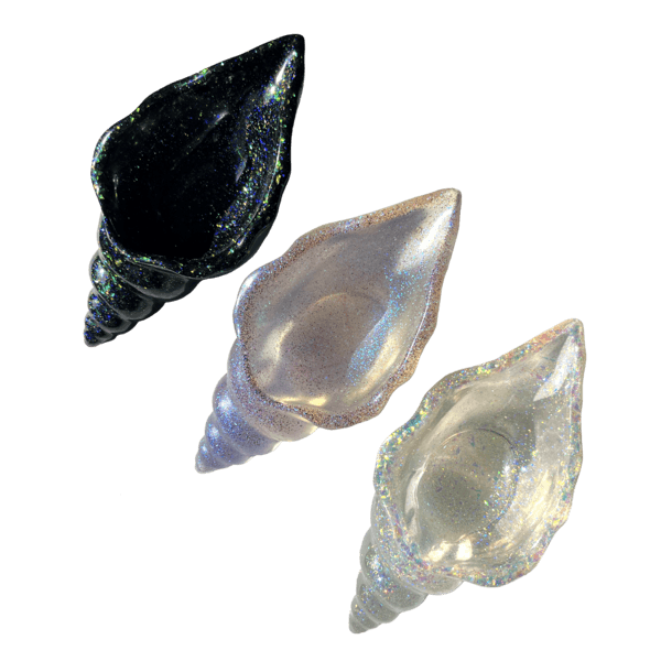 (KKOTBATT) Resin Conch Shell Tray