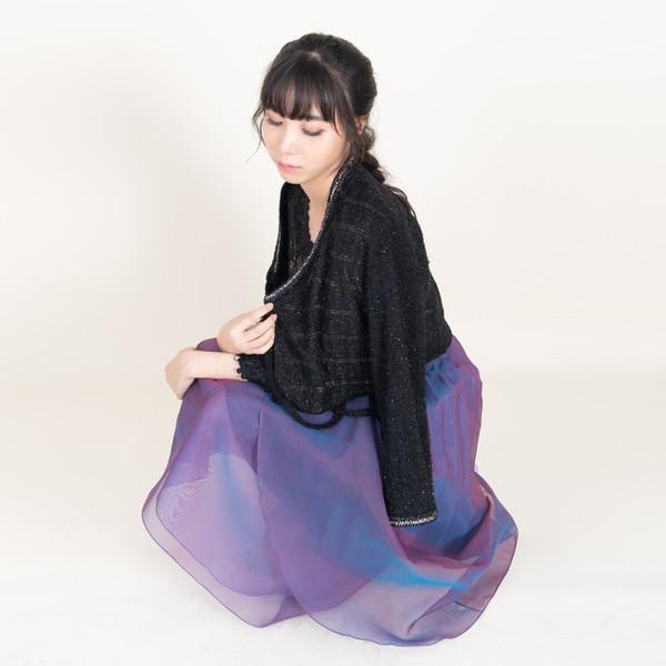 [skirt]  K랩스커트 허리치마 신비 꽃잎ver.