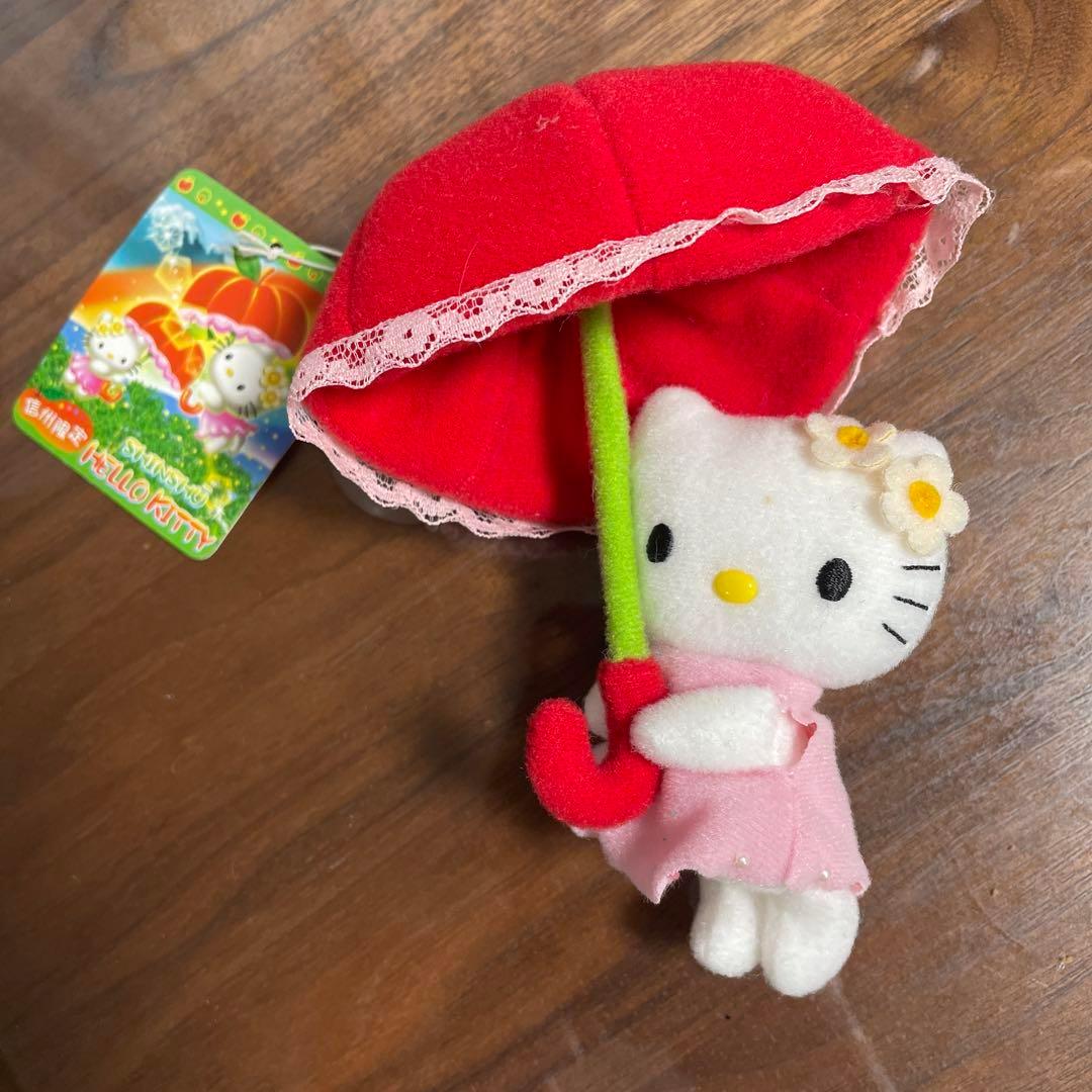 ハローキティ　信州限定　パラソル　ご当地キティ　ぬいぐるみ　キーホルダー
