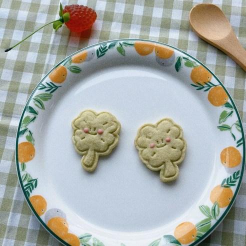 스마일 네잎크로버 쿠키커터 / 행운 쿠키틀 / 포춘쿠키 만들기 / 홈베이킹 - 베이킹용품 | 쿠팡