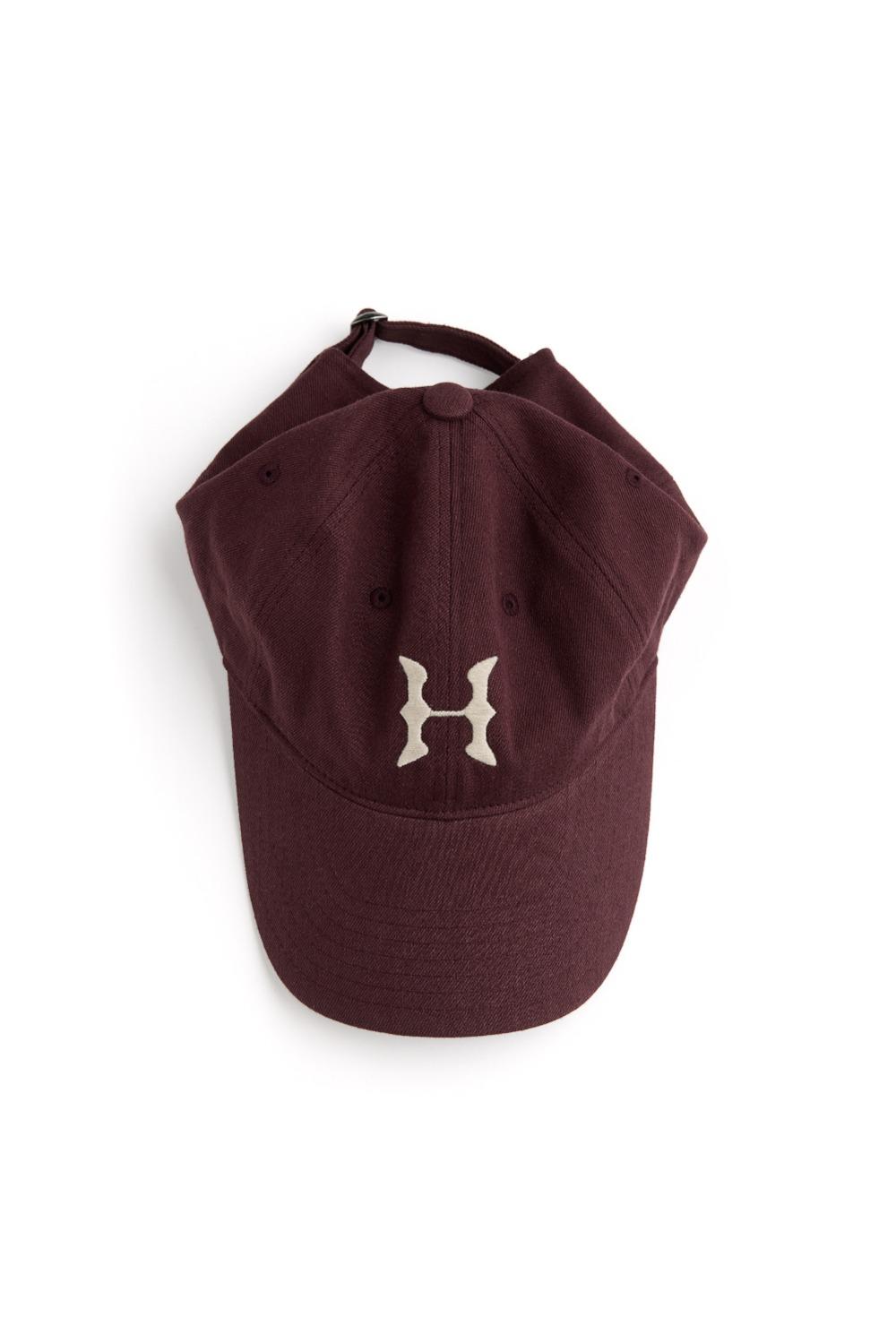 Bone H Cap Burgundy