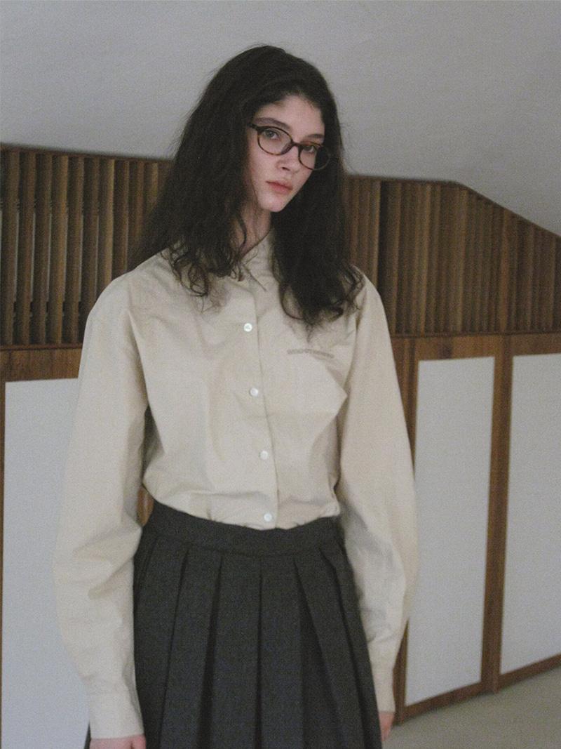 Aberdeen Logo Shirts Smooth Beige (2nd)