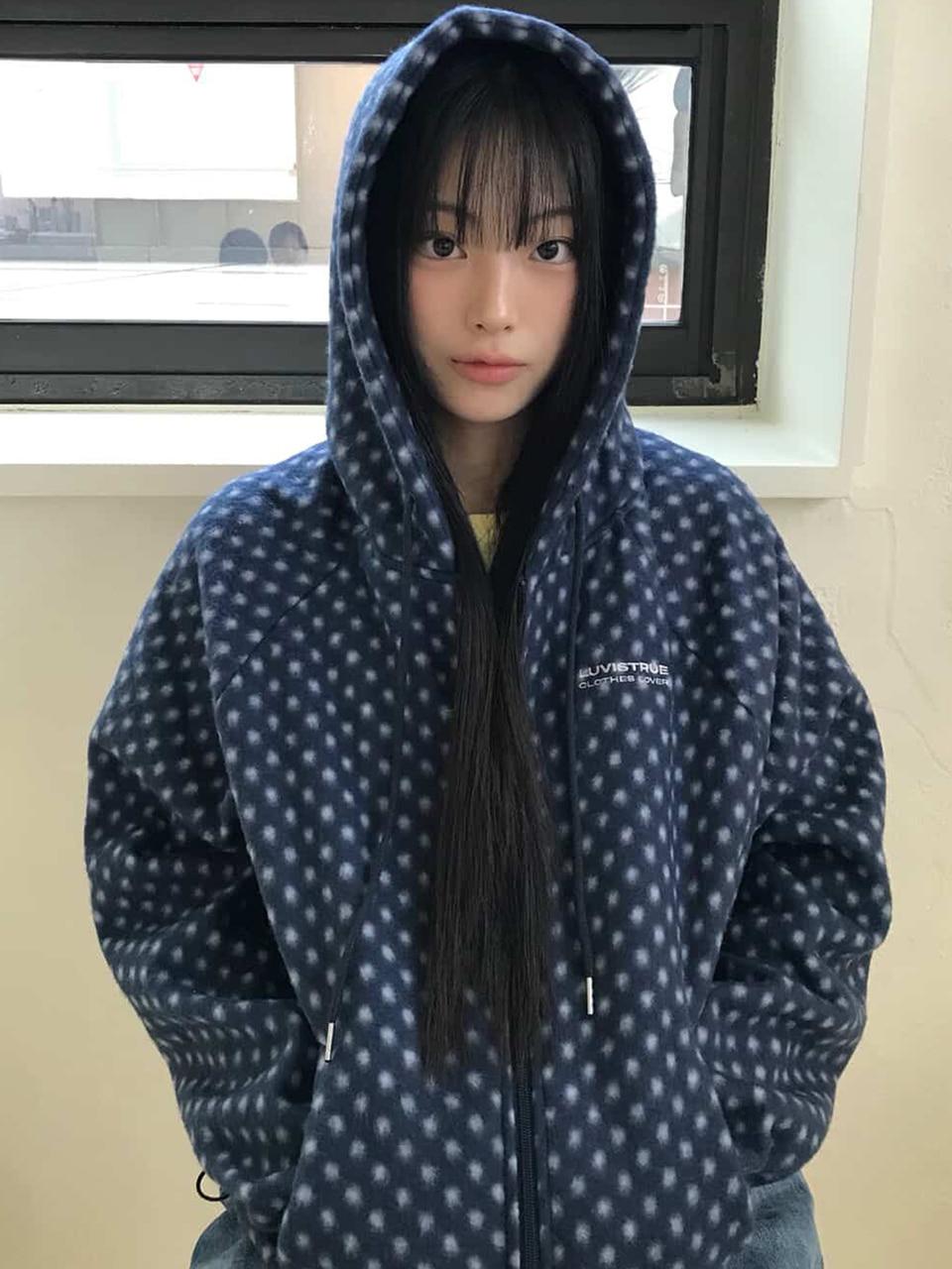 GT FLEECE JACKET(NAVY)