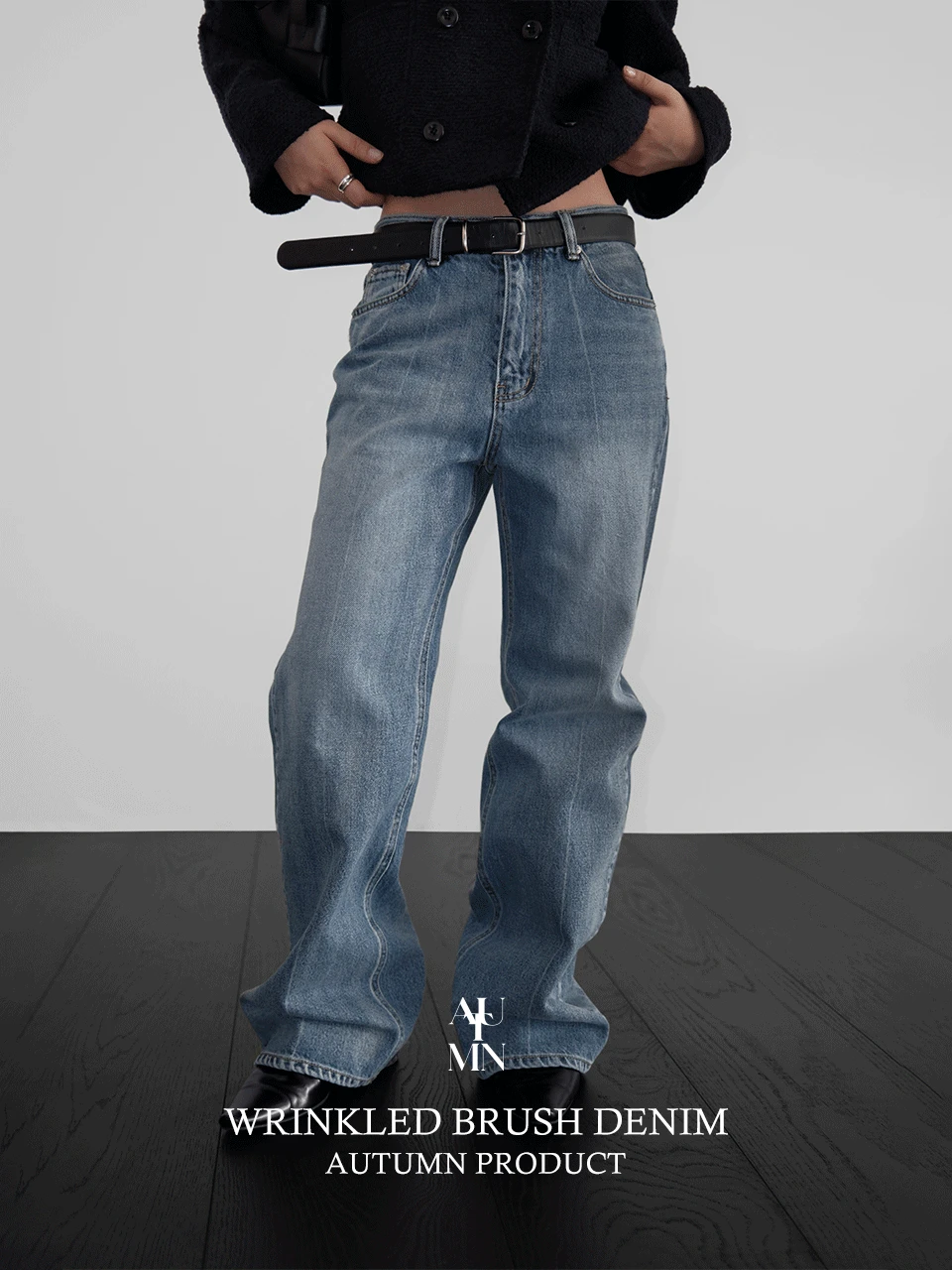 [made]레직기브러쉬데님