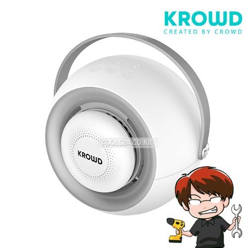 크라우드 미니 팬히터 KR-H04 캠핑 차박 손난로 히타