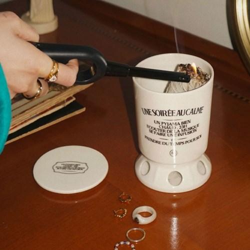 [soiree holder] white