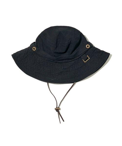 JUNGLE BUCKET HAT / BLACK
