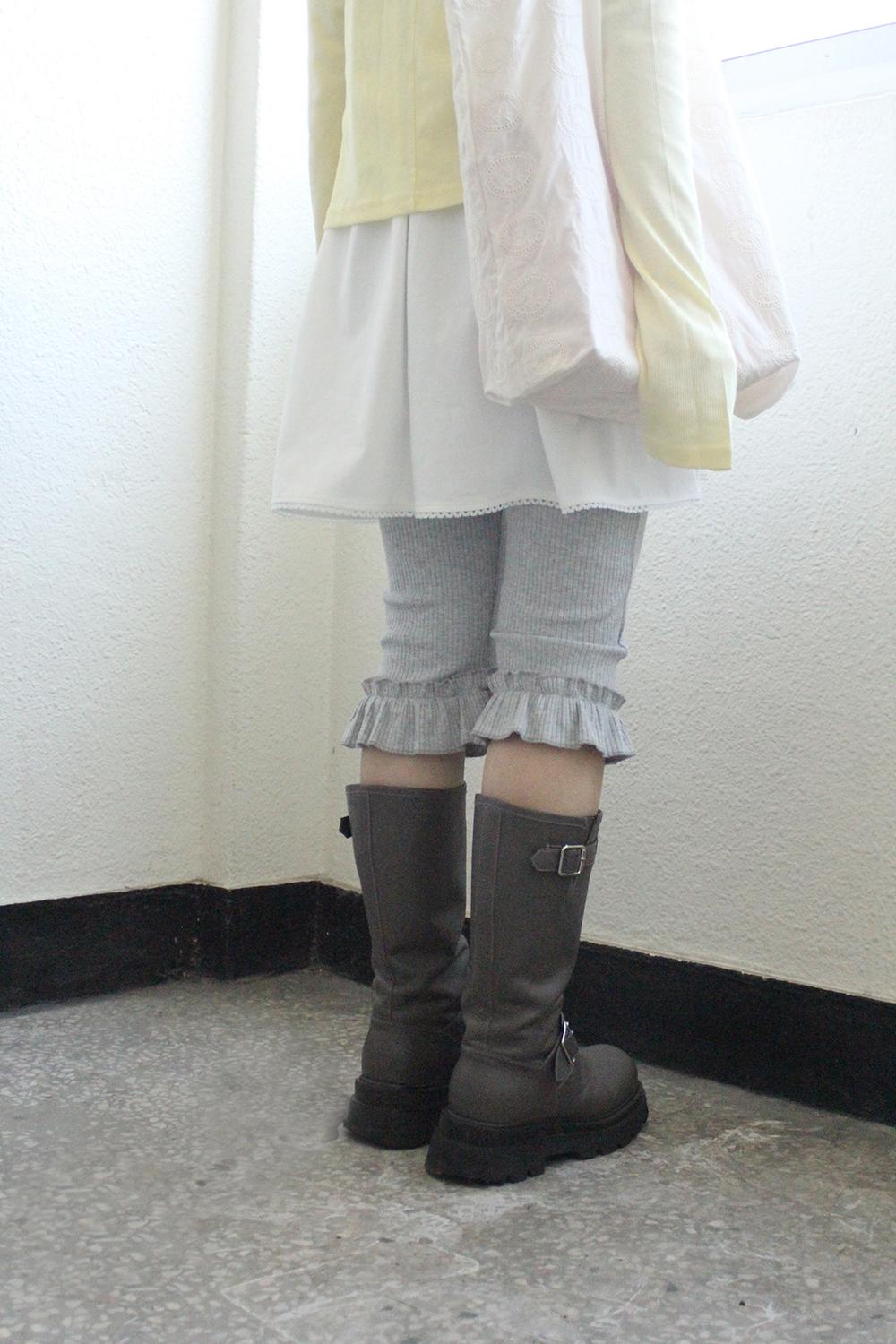 히피디피 7부 frill pt (2color)
