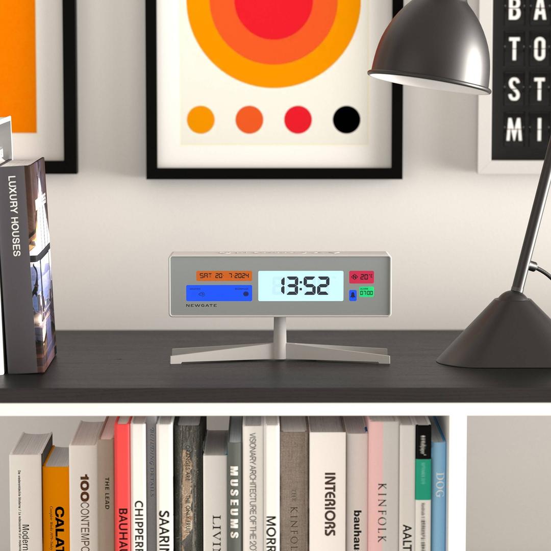 Newgate Supergenius LCD Alarm Clock