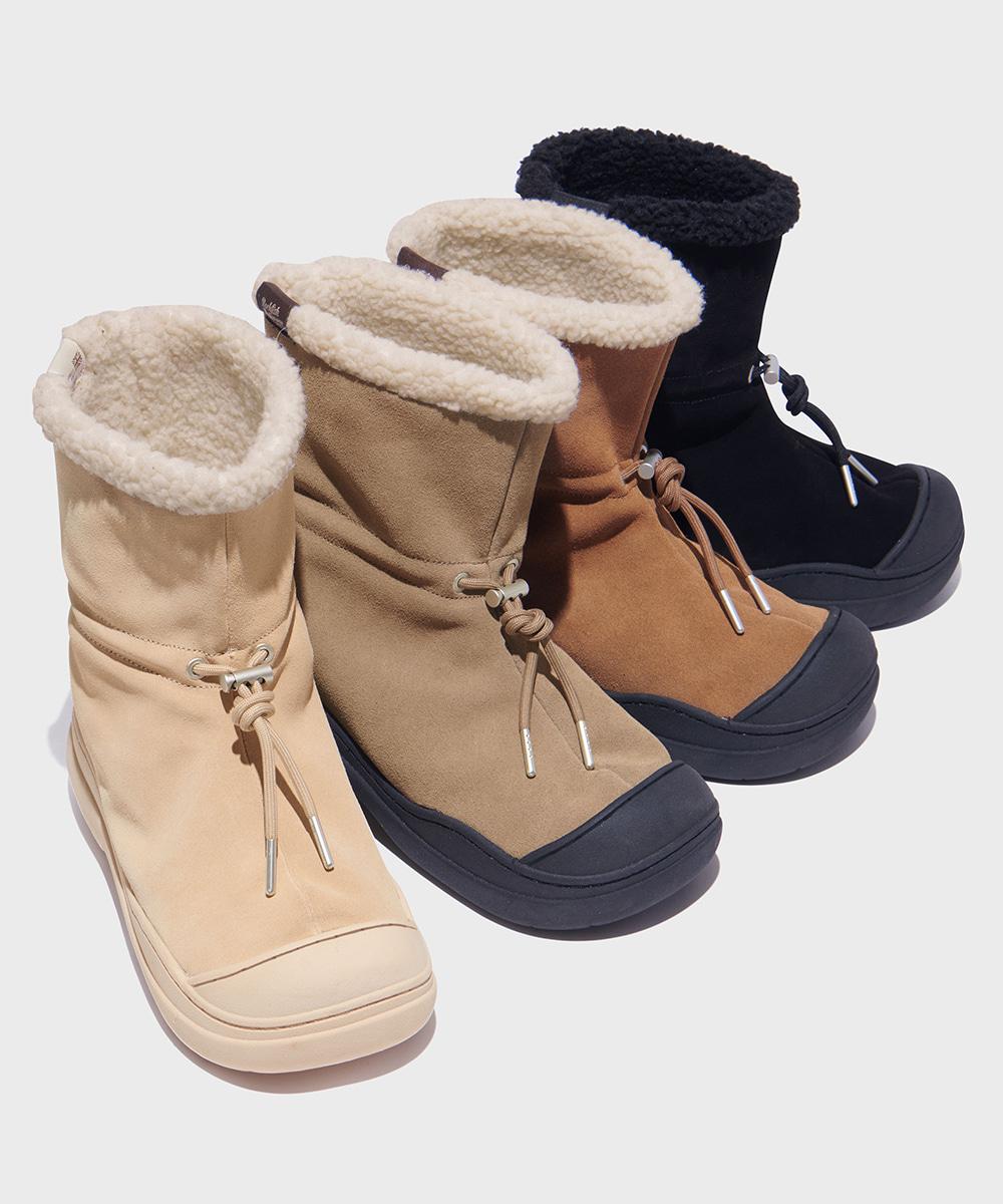 [NEW10%] HAYDEN DRAW STRING WINTER BOOTS - 4color