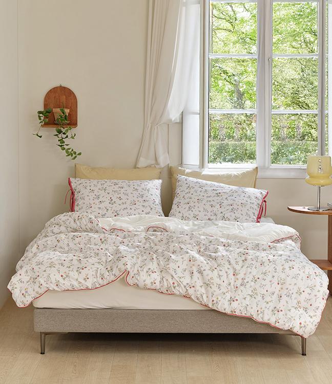 마들렌 알러지케어 밍크극세사 다운필 차렵이불