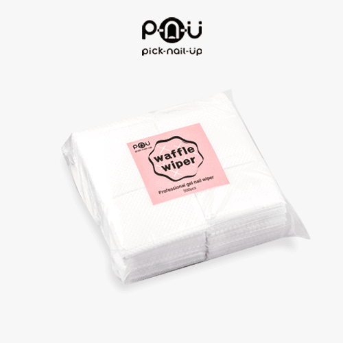 [픽네일업] 와플 와이퍼 500매 - 젤네일 클리너 네일솜