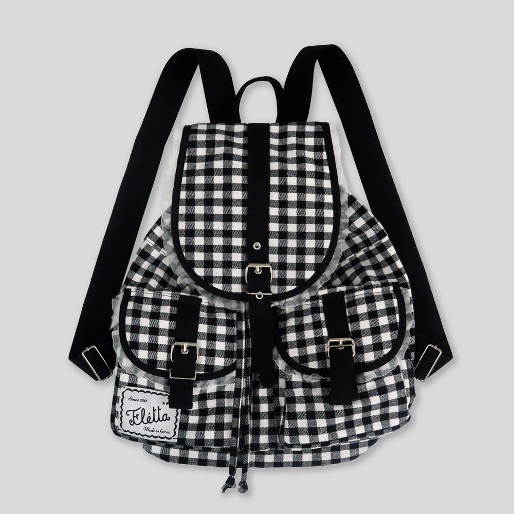 fletta Check Lace Backpack