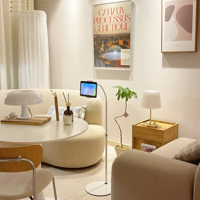 💖MD추천 집순이템💖거북목 방지 홈리 높이조절편리 핸드폰/태블릿 거치대